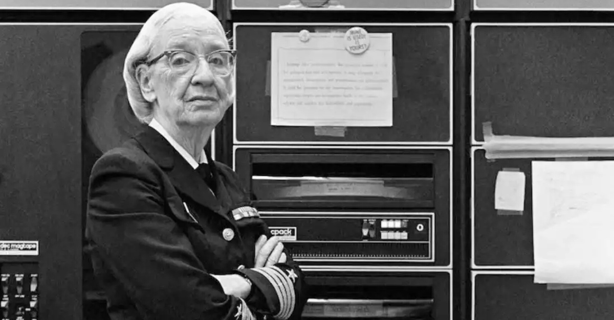 Grace Hopper, la plus connue des informaticiennes