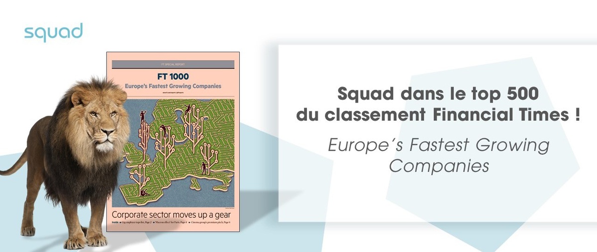 Squad : champion européen selon le Financial Times