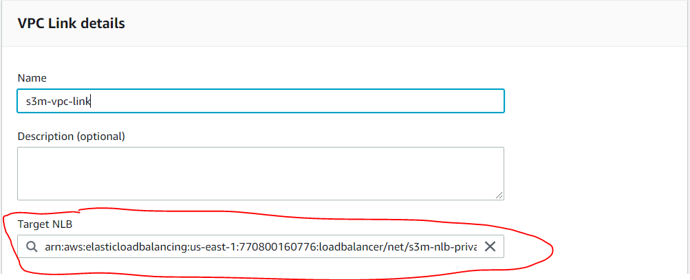 Create a VPC Link