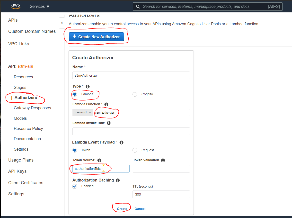 Attach Lambda Authorizer to Api Gateway Authorizer, #Authorizer